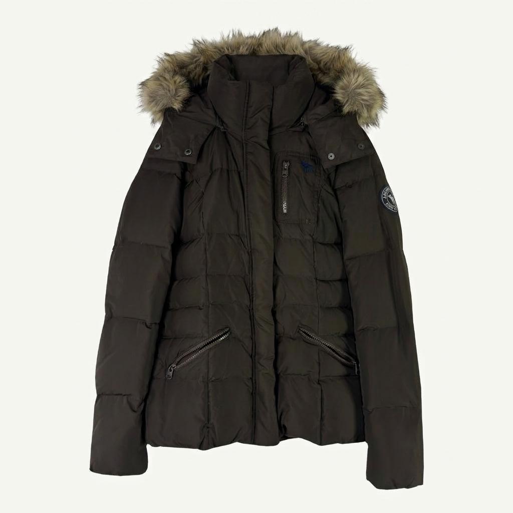 A2711  아베크롬비 브라운 패딩 [ SIZE 1