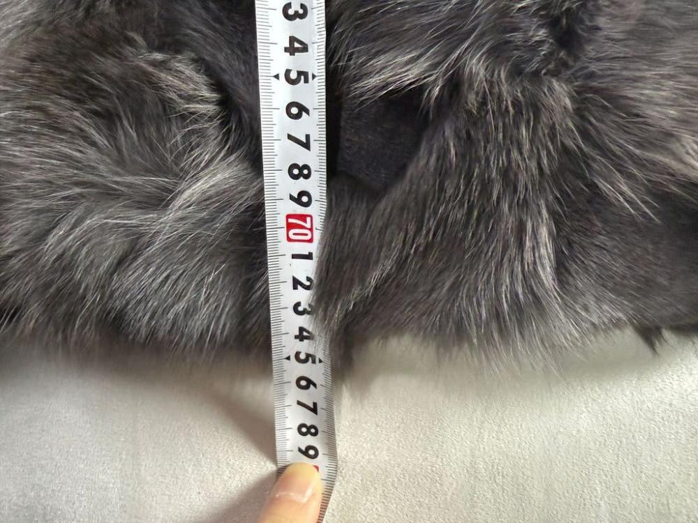 A2680 [ SI ] 씨 여우 모피 조끼 [ SIZE 5
