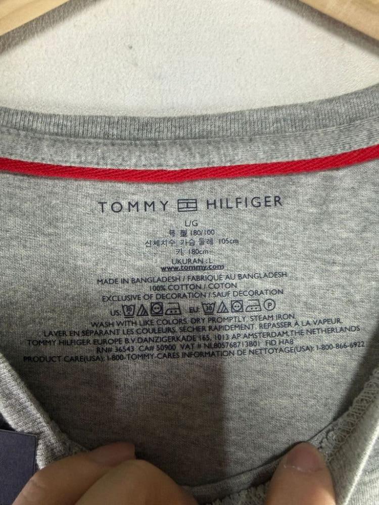 A2666 새상품 타미힐피거 긴팔 티 [ SIZE 7