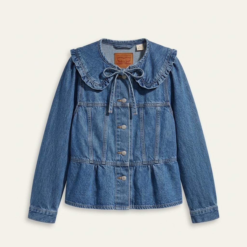 A2665 [ LEVI'S ] 리바이스 데님 레이스 자켓 [ SIZE 1