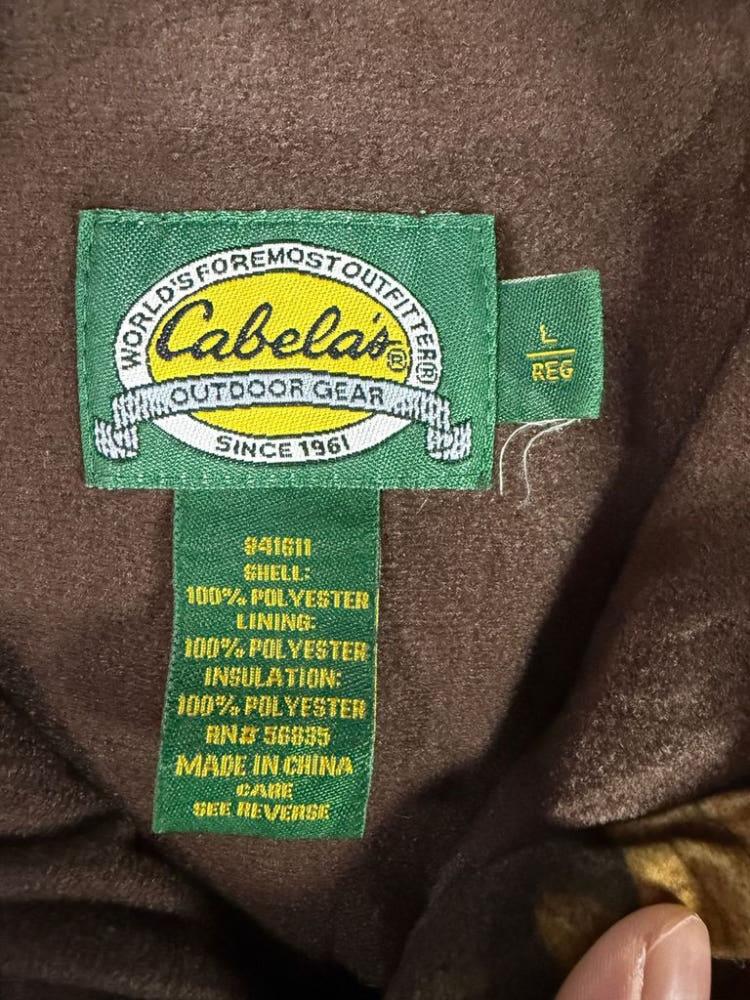A2587 [ CABELA'S ] 리얼트리 아노락 [ SIZE 7
