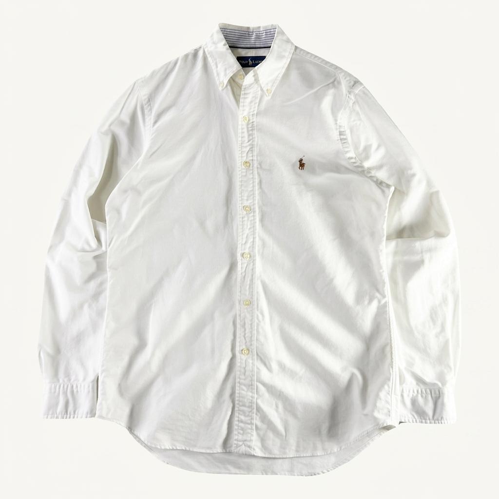 A2430 폴로 화이트 셔츠 [ SIZE 1