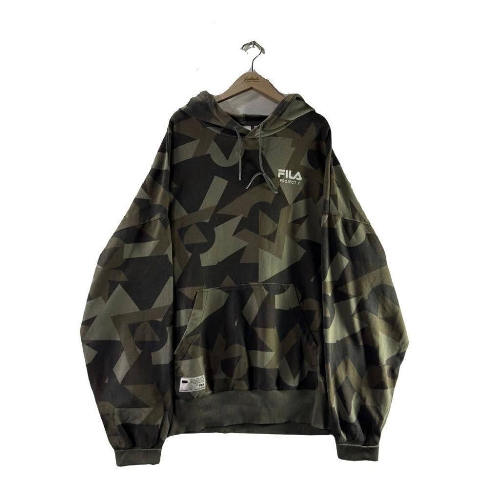 A2335 [ FILA ] 필라 카모 후드티 [ SIZE 3