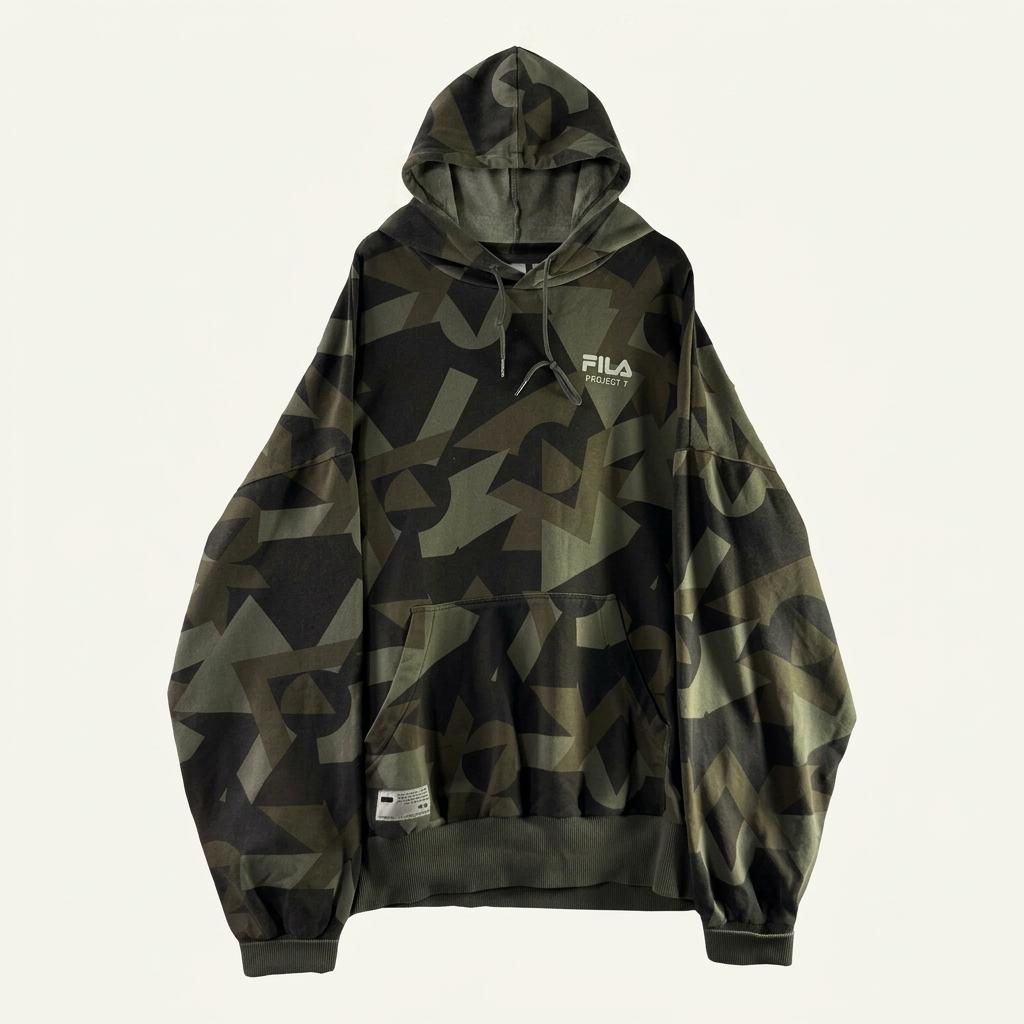 A2335 [ FILA ] 필라 카모 후드티 [ SIZE 1