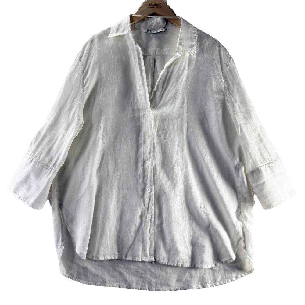 A2311 [ ZARA ] 새상품 자라 블라우스 [ SIZE 3