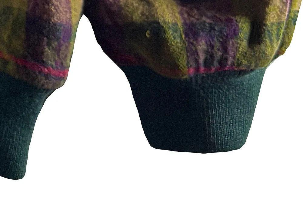 A2219 올드 아디다스 체크 블루종 [ SIZE 5