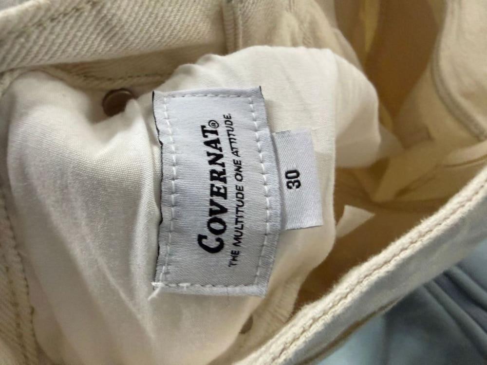A2143 [ COVERNAT ] 커버낫 화이트진 [ SIZE 6