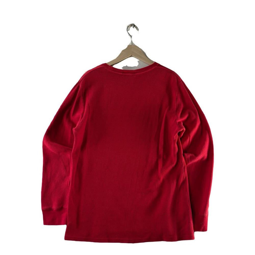 A2101  폴로 와플 긴팔 티 [ SIZE 4
