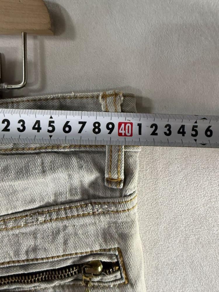 A2031 스티어 블루 데미지 데님 [ SIZE 5