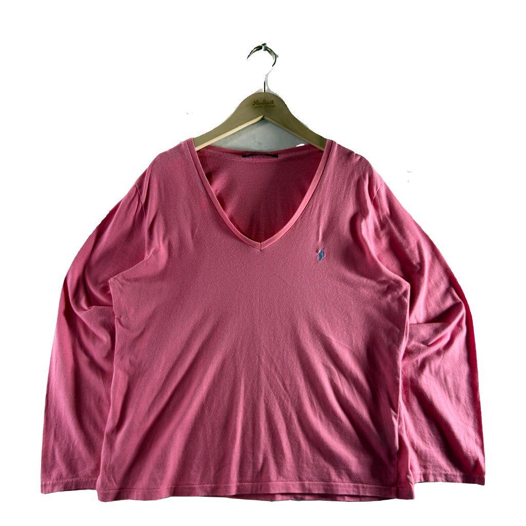 A1974 폴로 스포츠 크롭 긴팔 티 [ SIZE 2