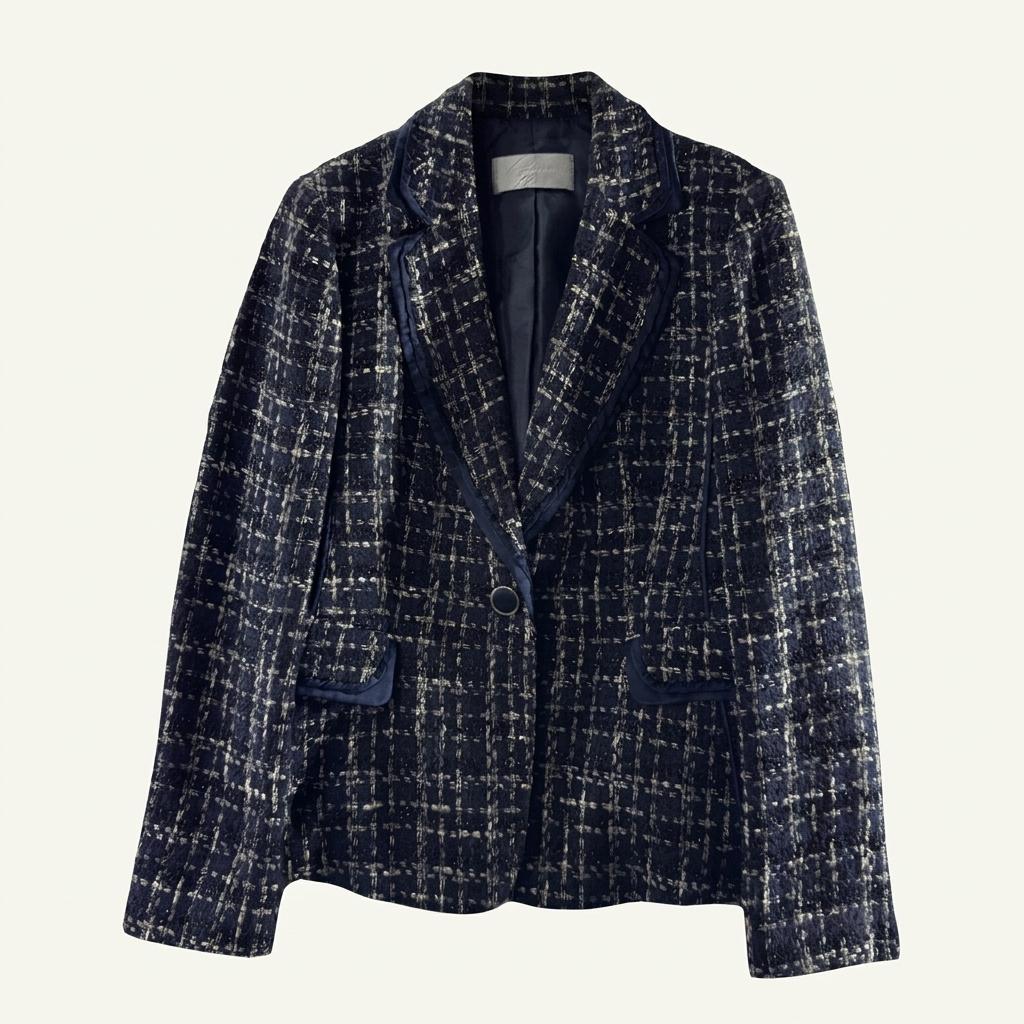 A1970 마리끌레르 트위드 블레이저 [ SIZE 1