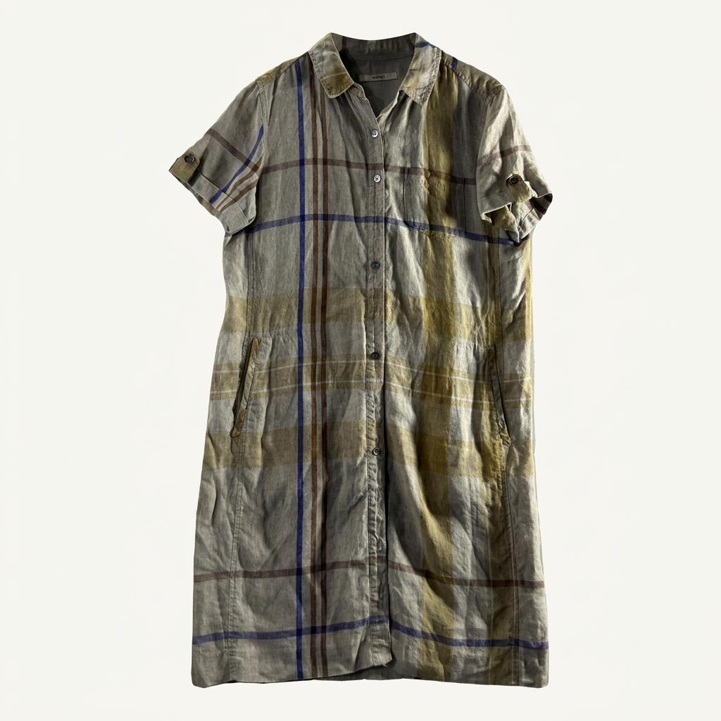 A1857 [ BCBG ] 비씨비지 체크 원피스 [ SIZE 1