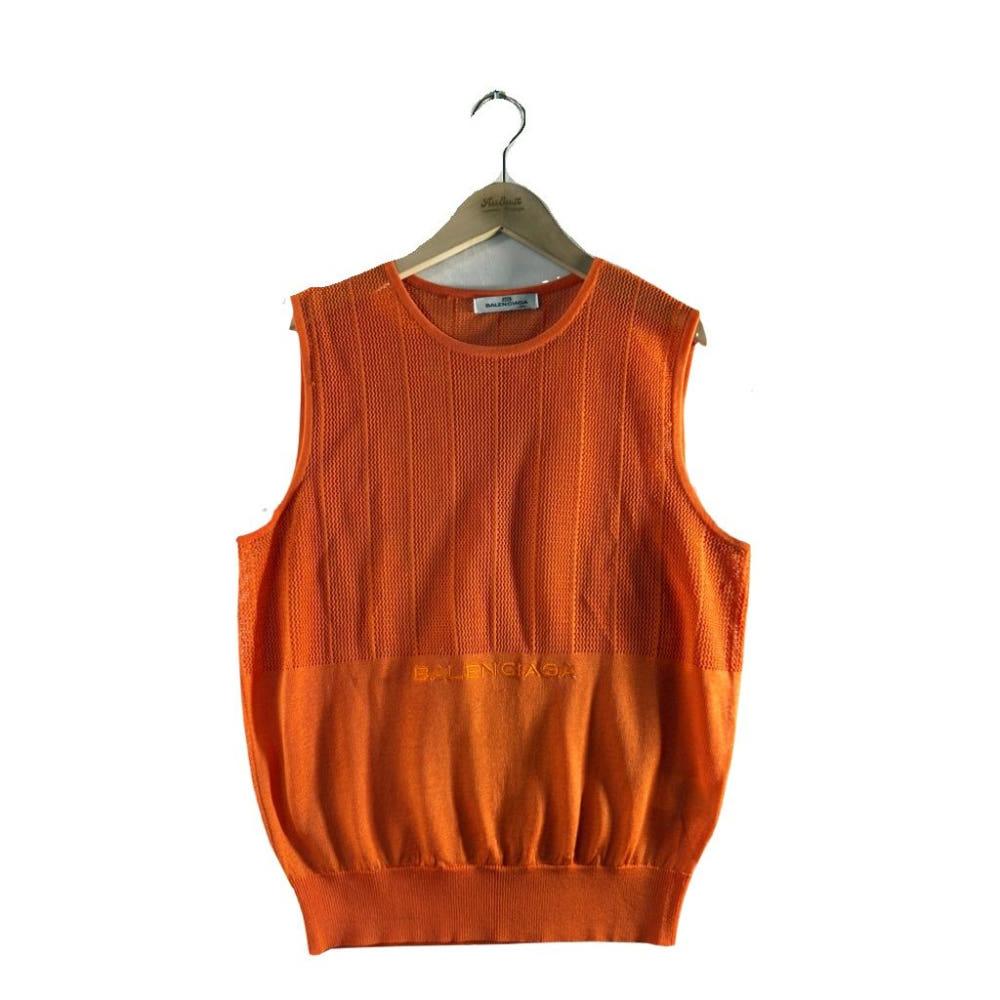 A1898  발렌시아가 매시 니트 조끼 [ SIZE 3
