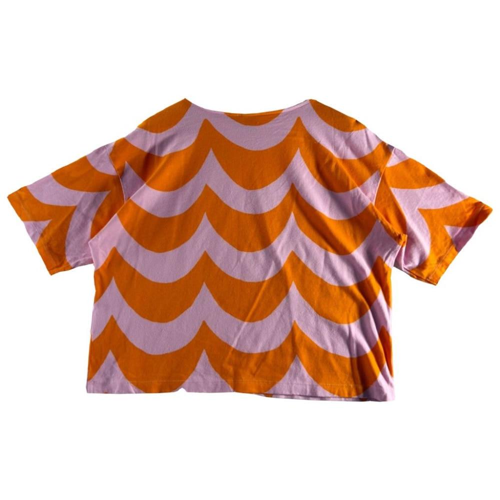 A1729 마리메꼬x유니클로 크롭 티 [ SIZE 4