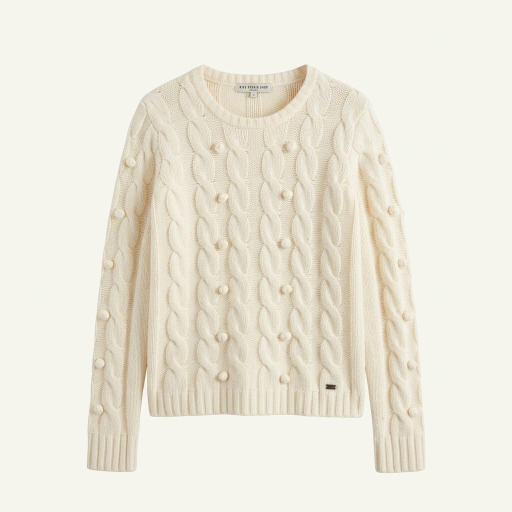 A1726 [ BEANPOLE ] 빈폴 꽈배기 니트 [ SIZE 1