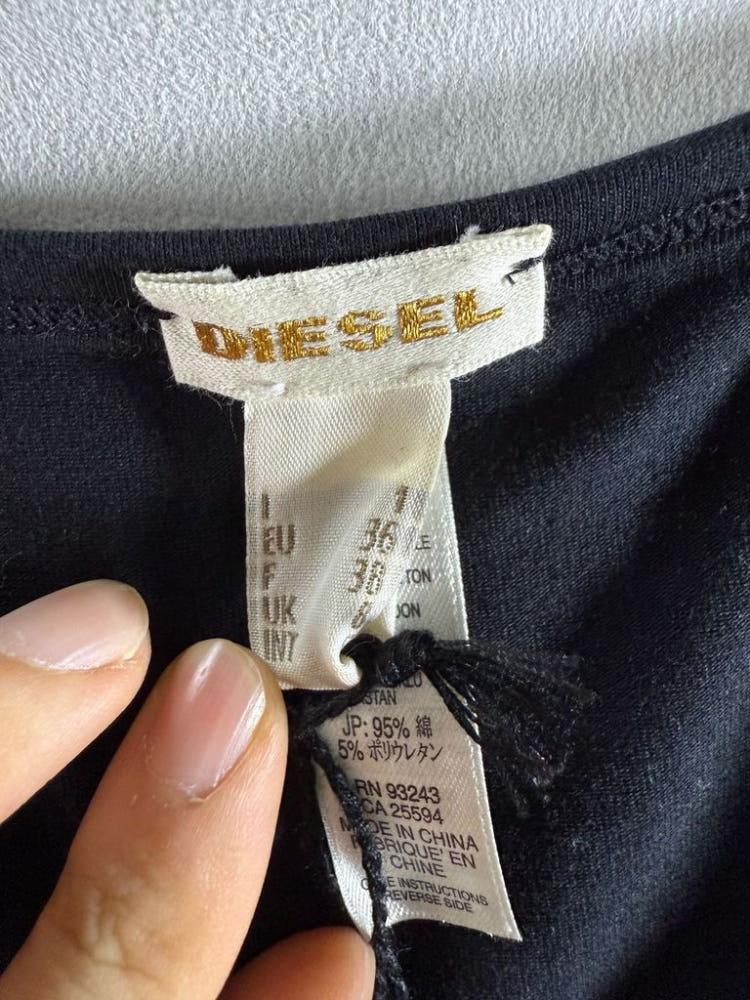 A1666 [ DIESEL ] 새상품 디젤 반팔 티 [ SIZE 6