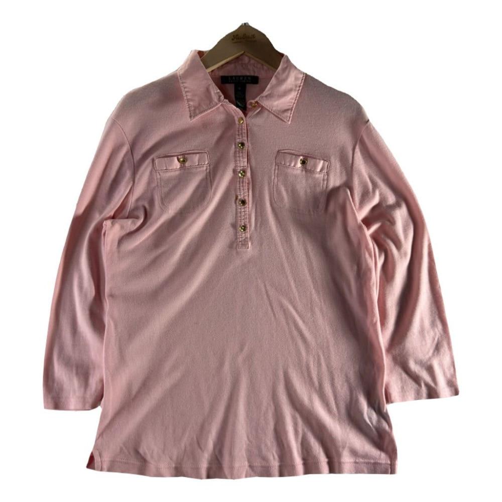 A1563 [ RALPH LAUREN ] 폴로 7부 카라티 [ SIZE 3