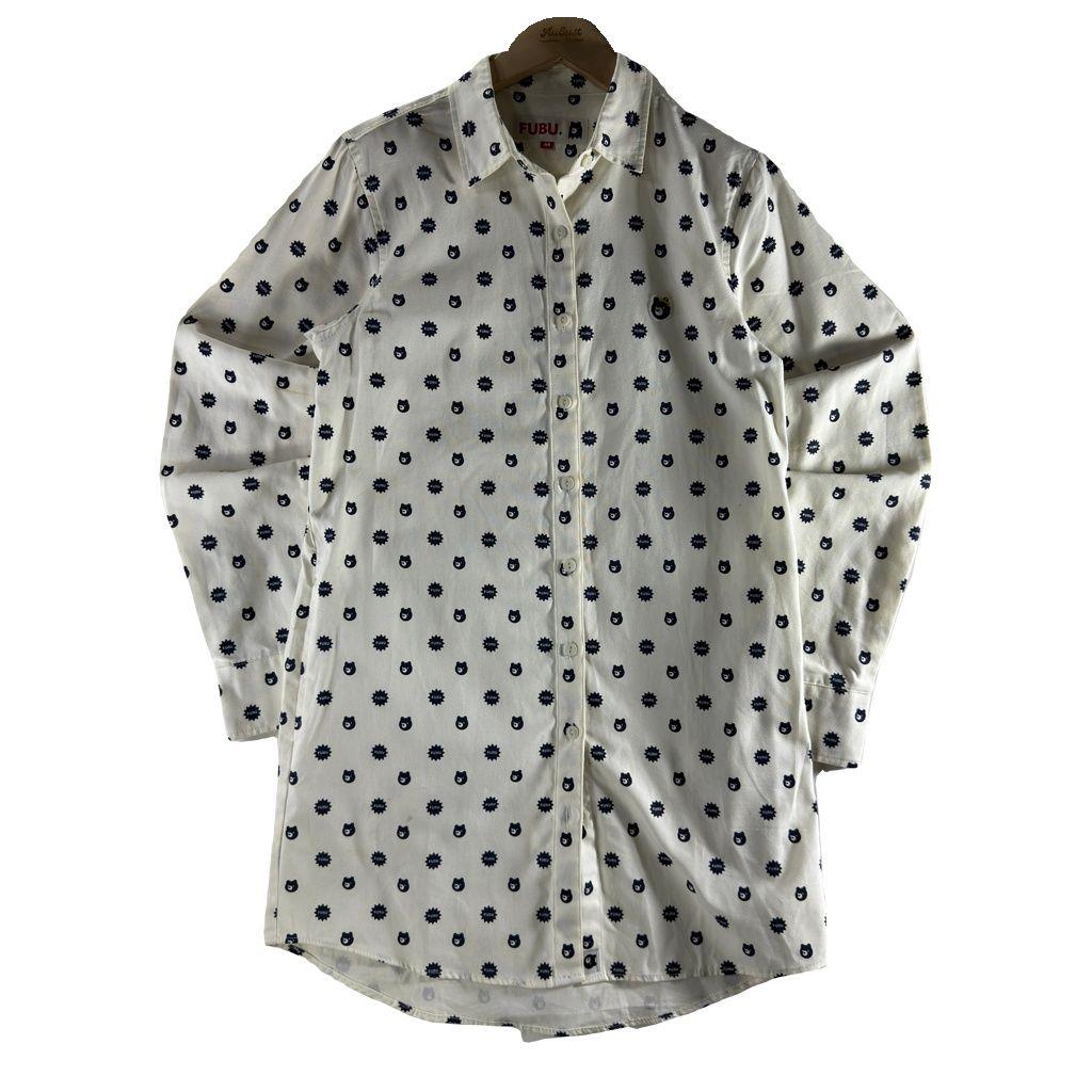 A1543 [ FUBU ] 후부 패턴 셔츠 [ SIZE 2