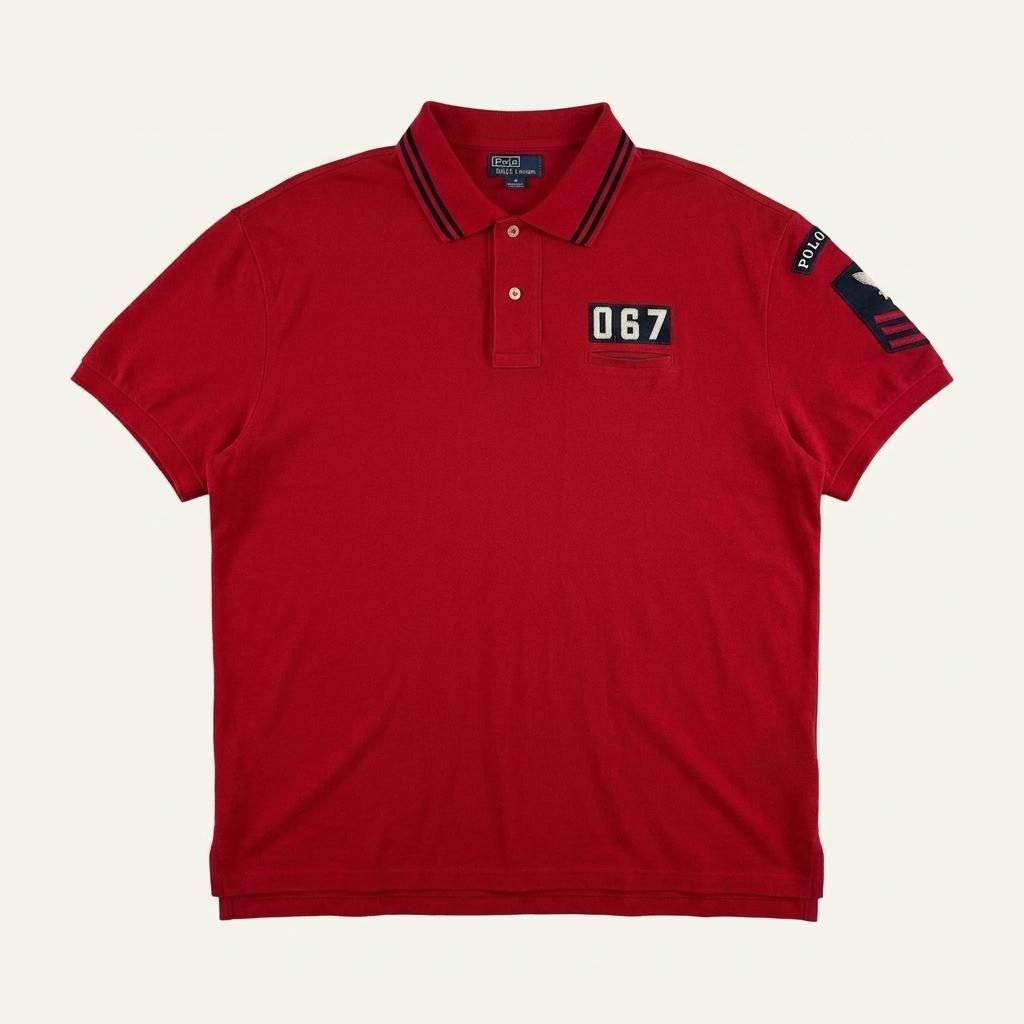 A1484 [ POLO ] 폴로진스 카라 반팔티 [ SIZE 1