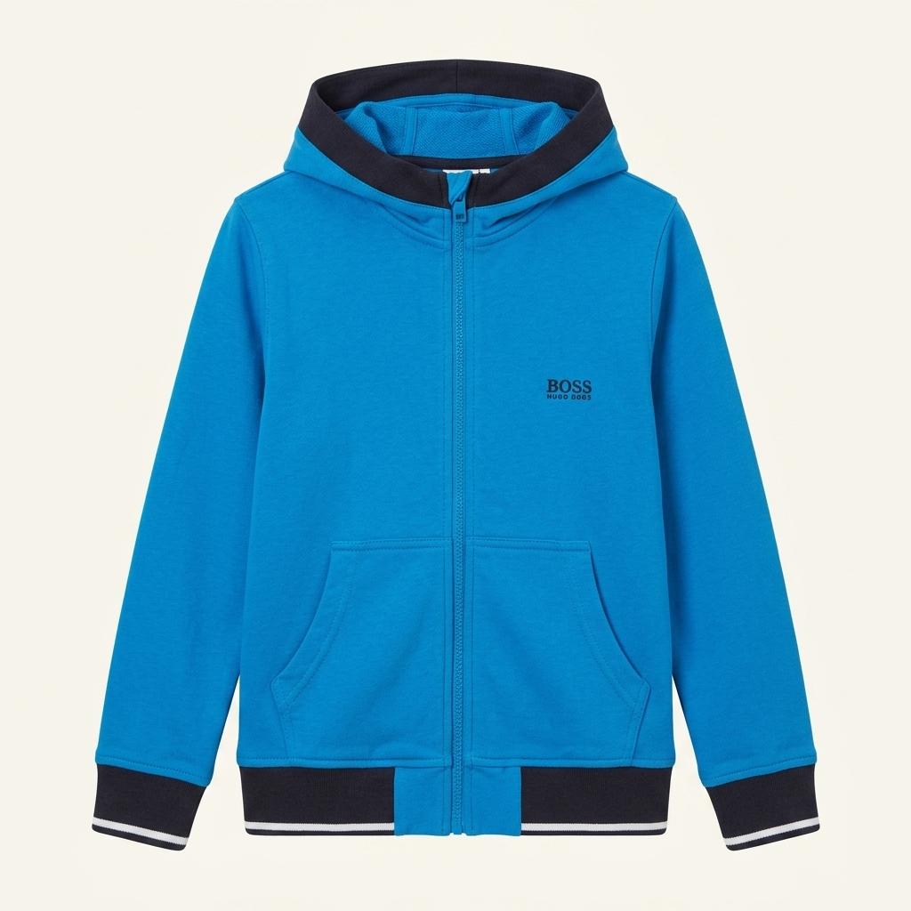 A1475 키즈 휴고보스 후드 집업 [ SIZE 1