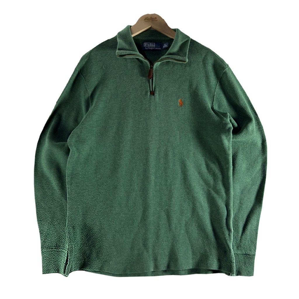 1420 [ POLO ] 폴로 반집업 니트 [ SIZE 2