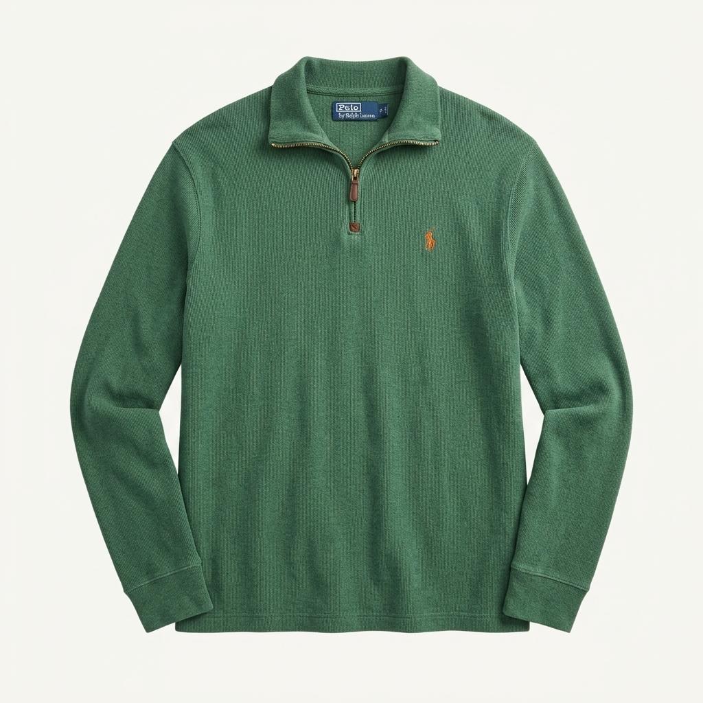 1420 [ POLO ] 폴로 반집업 니트 [ SIZE 1