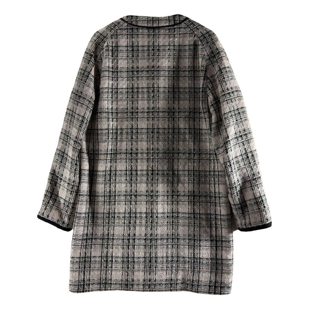 1433 [ MIXXO ] 새상품 미쏘 롱 트위드 자켓  [ SIZE 4