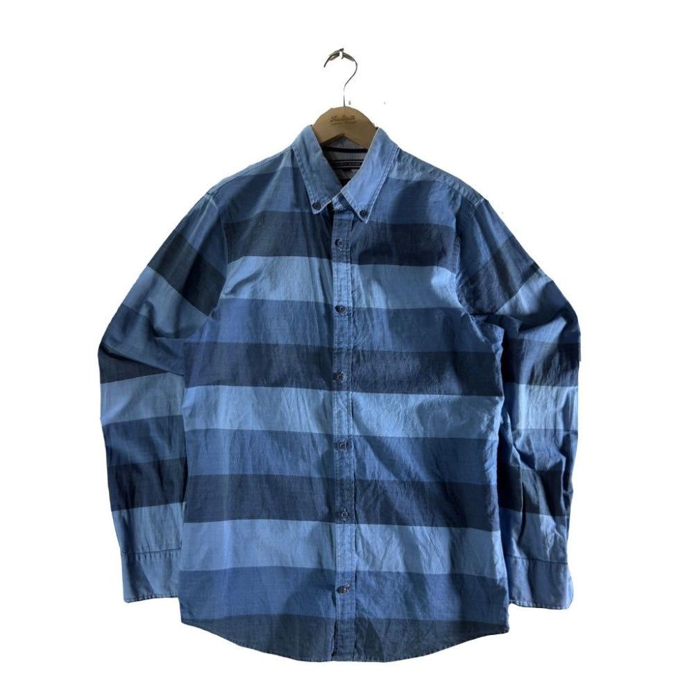 1383 타미힐피거 빅스트라이프 셔츠 [ SIZE 3