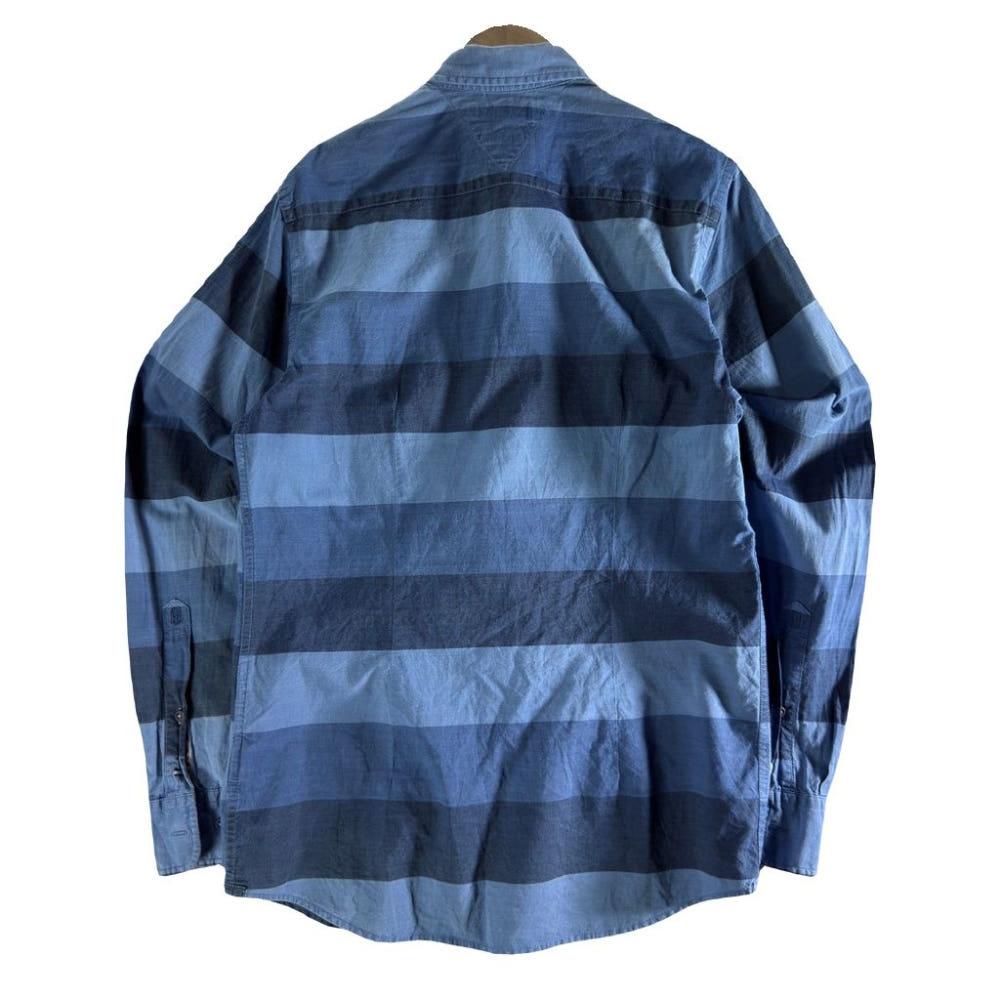 1383 타미힐피거 빅스트라이프 셔츠 [ SIZE 4