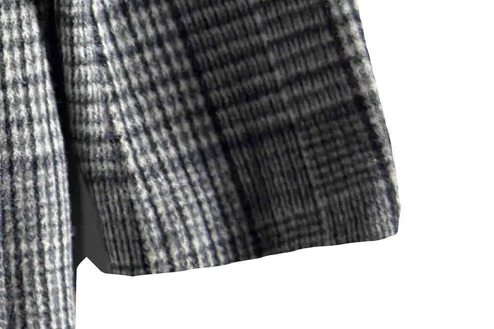 1375 [ THEORY ] 띠어리 체크 롱코트 [ SIZE 5