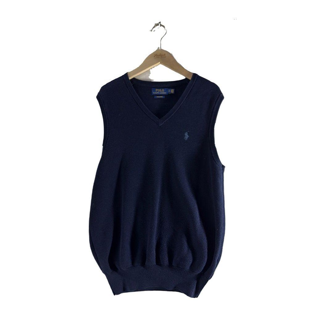 [ RALPH LAUREN ] 폴로 니트 조끼 [ SIZE 2