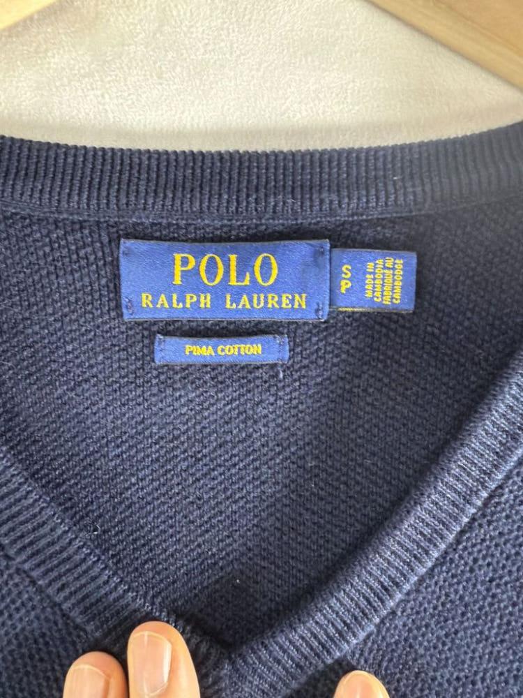 [ RALPH LAUREN ] 폴로 니트 조끼 [ SIZE 5