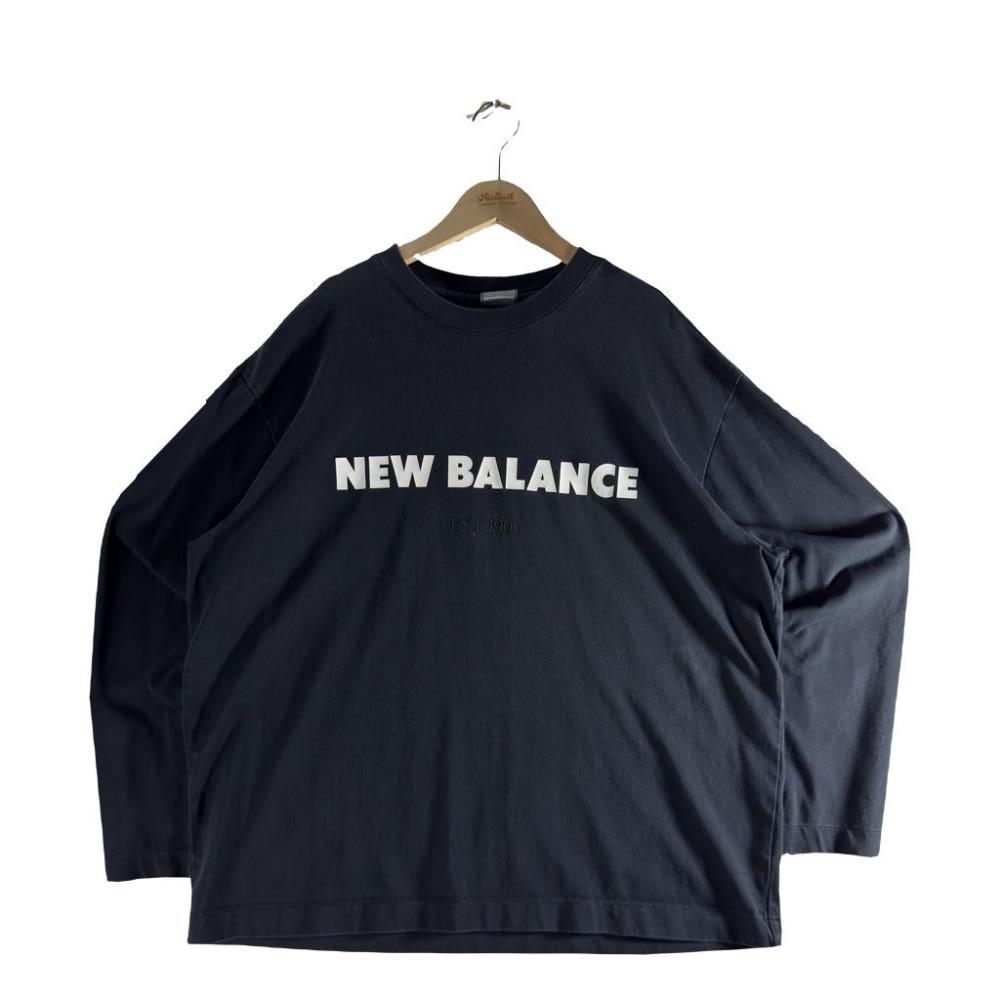 [ NEW BALANCE ] 뉴발란스 롱슬리브 티 [ SIZE 3