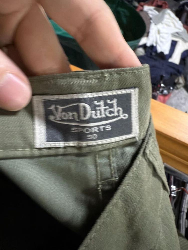 [ VON DUTCH ] 본더치 카키 바지 [ SIZE 6