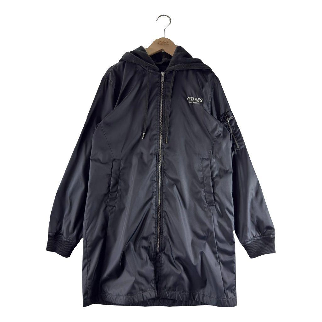 [ GUESS ] 게스 롱 후드 집업 [ SIZE 2