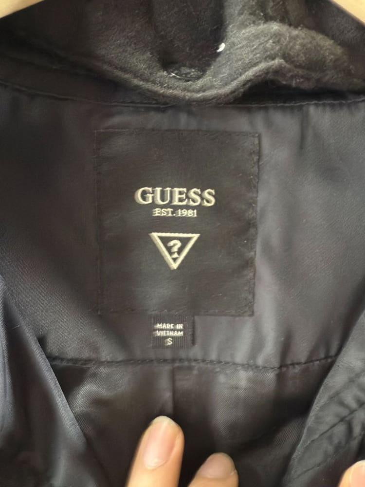 [ GUESS ] 게스 롱 후드 집업 [ SIZE 6