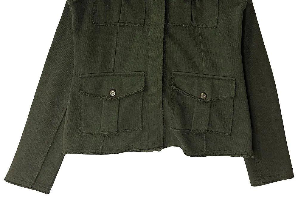 [ ZARA ] 자라 카키 자켓 [ SIZE 5