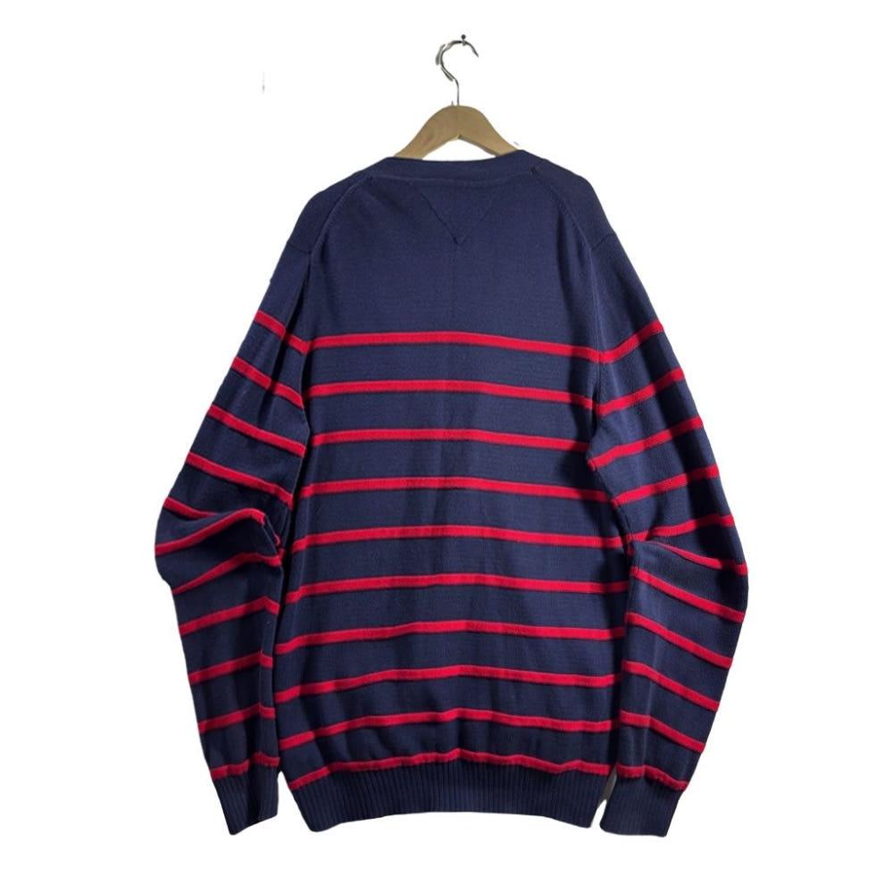 타미힐피거 스트라이프 가디건 [ SIZE 4