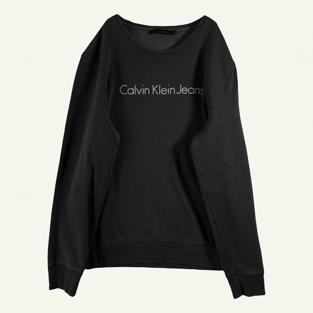 [ CALVIN KLEIN ] 캘빈클라인 기모 맨투맨 [ SIZE 1