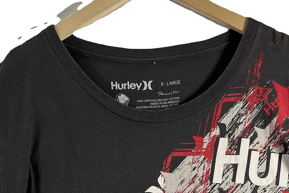 [ HURLEY ] Y2K 헐리 프린팅 반팔 티 [ SIZE 6