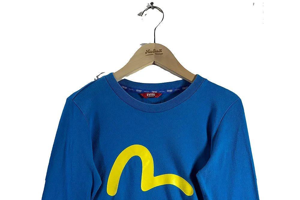 [ EVISU ] 에비수 빅로고 롱슬리브 긴팔 티 [ SIZE 5