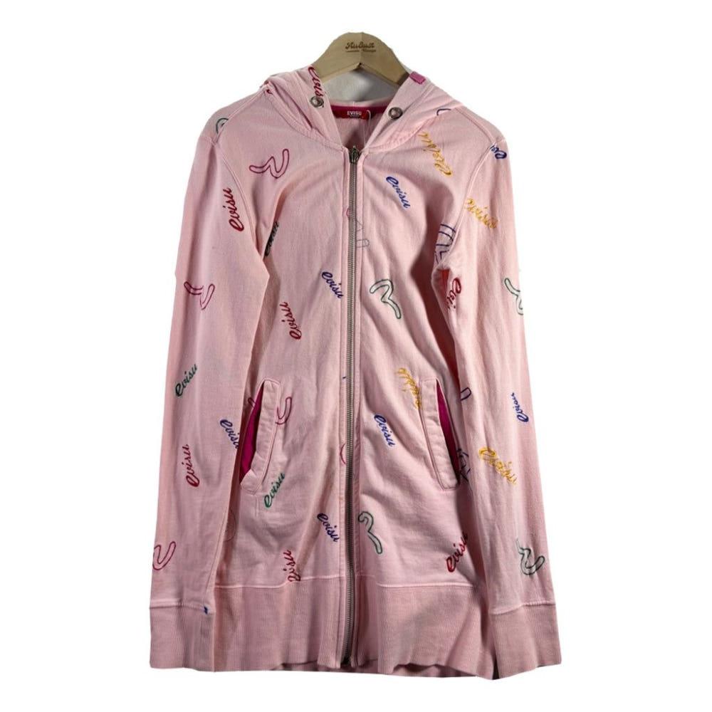 [ EVISU ] Y2K 에비수 패턴 후드집업 [ SIZE 3