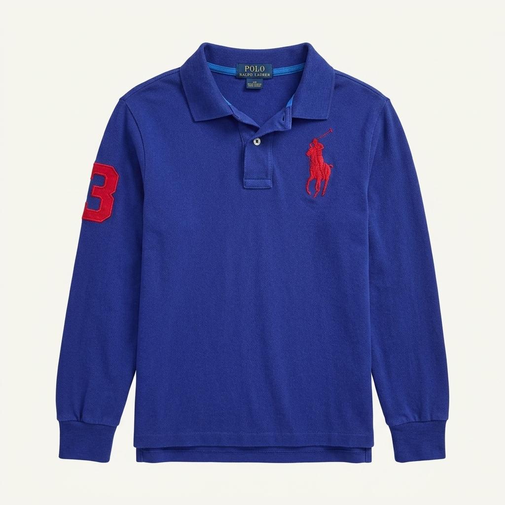 [ RALPH LAUREN ] 폴로 키즈 긴팔 티 [ SIZE 1