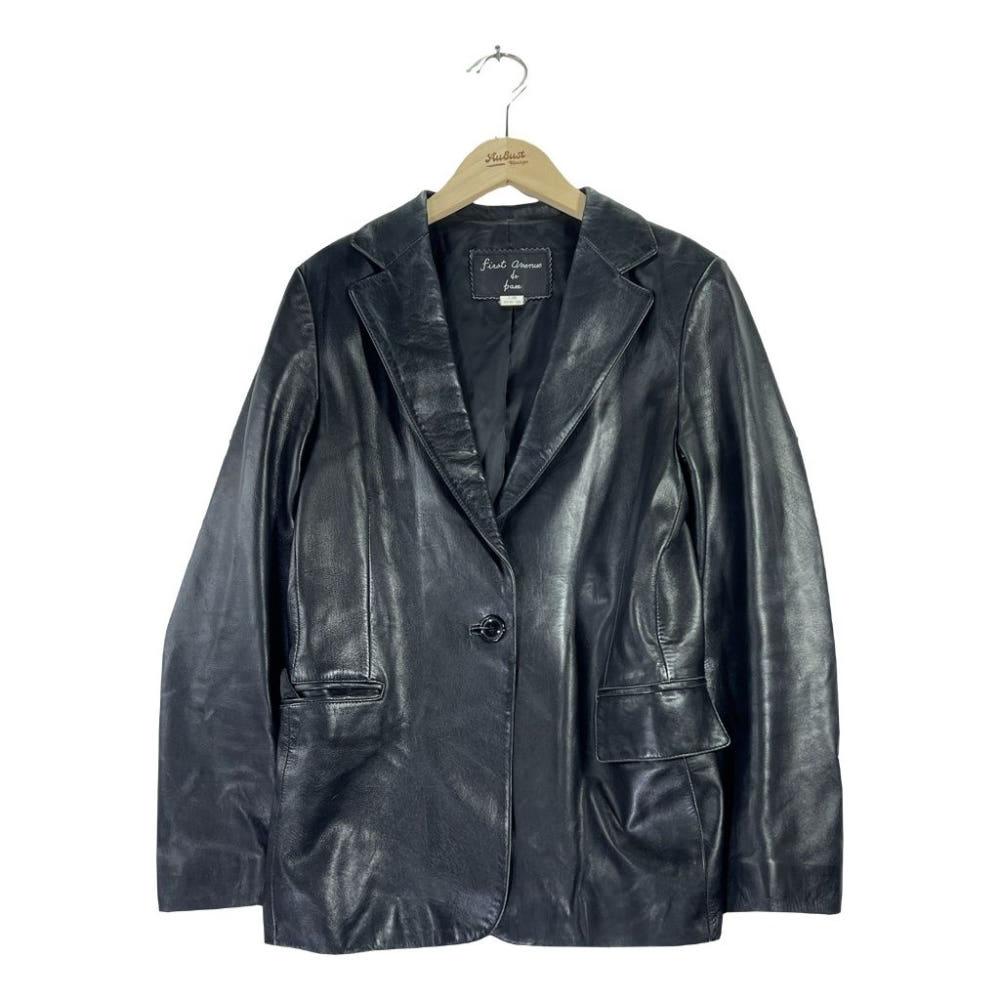 [ FIRST AVENUE ] 가죽 자켓 [ SIZE 3