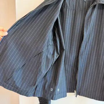 [정품] 아쿠아스큐텀(Aquascutum) 런던 핀스트라이프 울 혼방 블 7