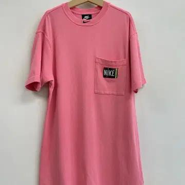 나이키 핑크핑크 워시드 반팔드레스 4