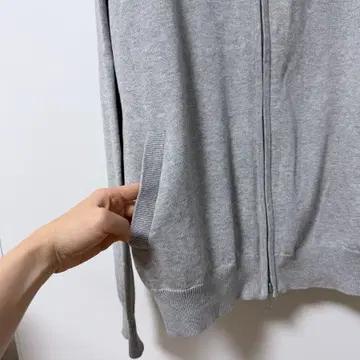 앤토니모라토 그레이 니트 집업 L 10