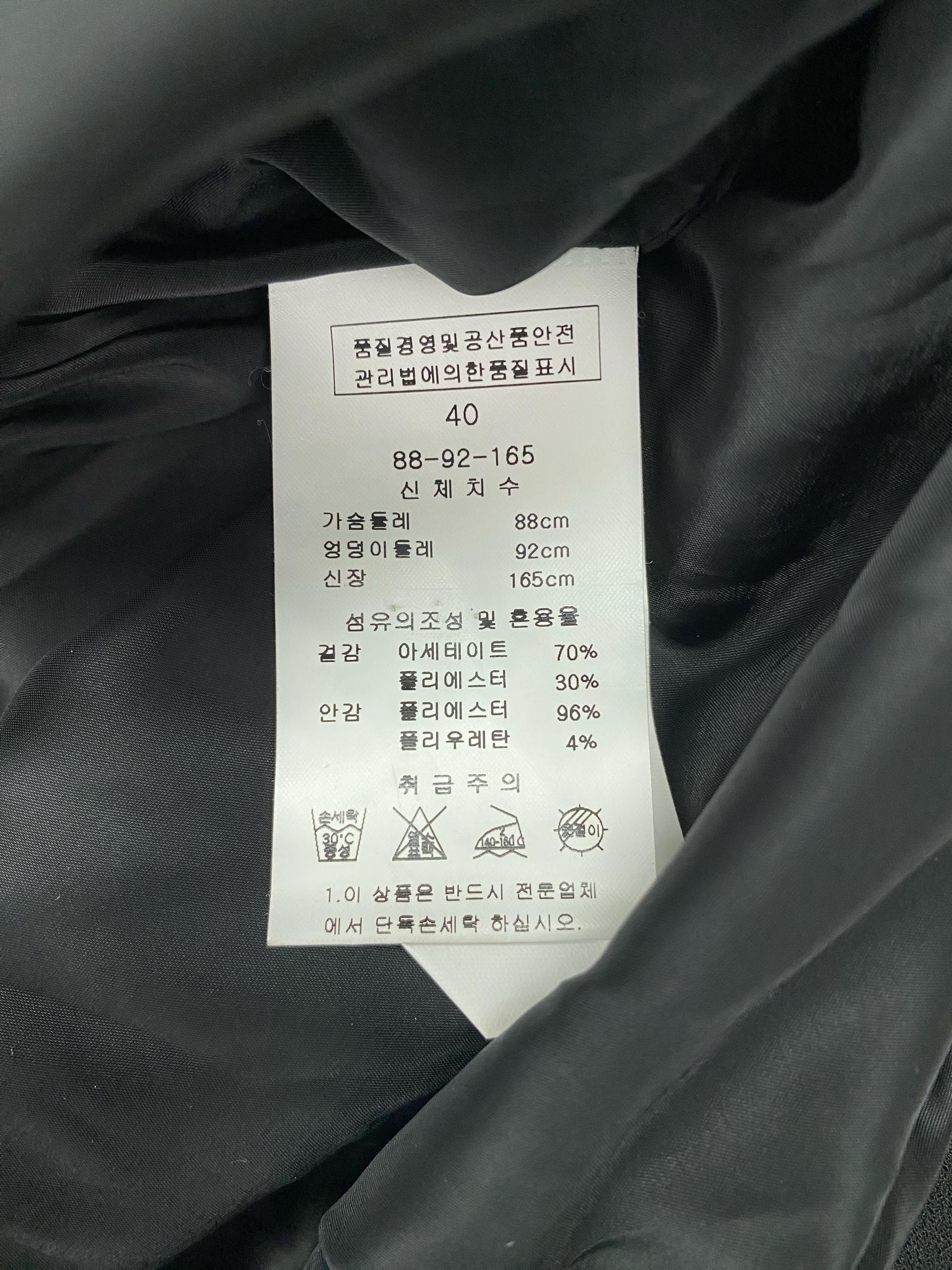 케네스레이디 블랙 러플 프릴 장식 원피스 9
