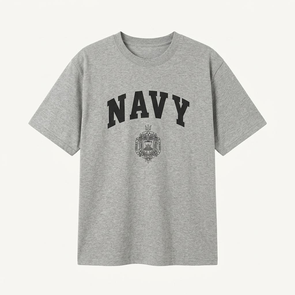 유니폼 브릿지 NAVY 반팔 티셔츠 그레이 E0514 1