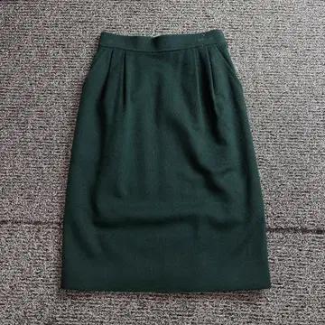 90s YSL 입생로랑 아카이브 핀턱 스커트 3966 3